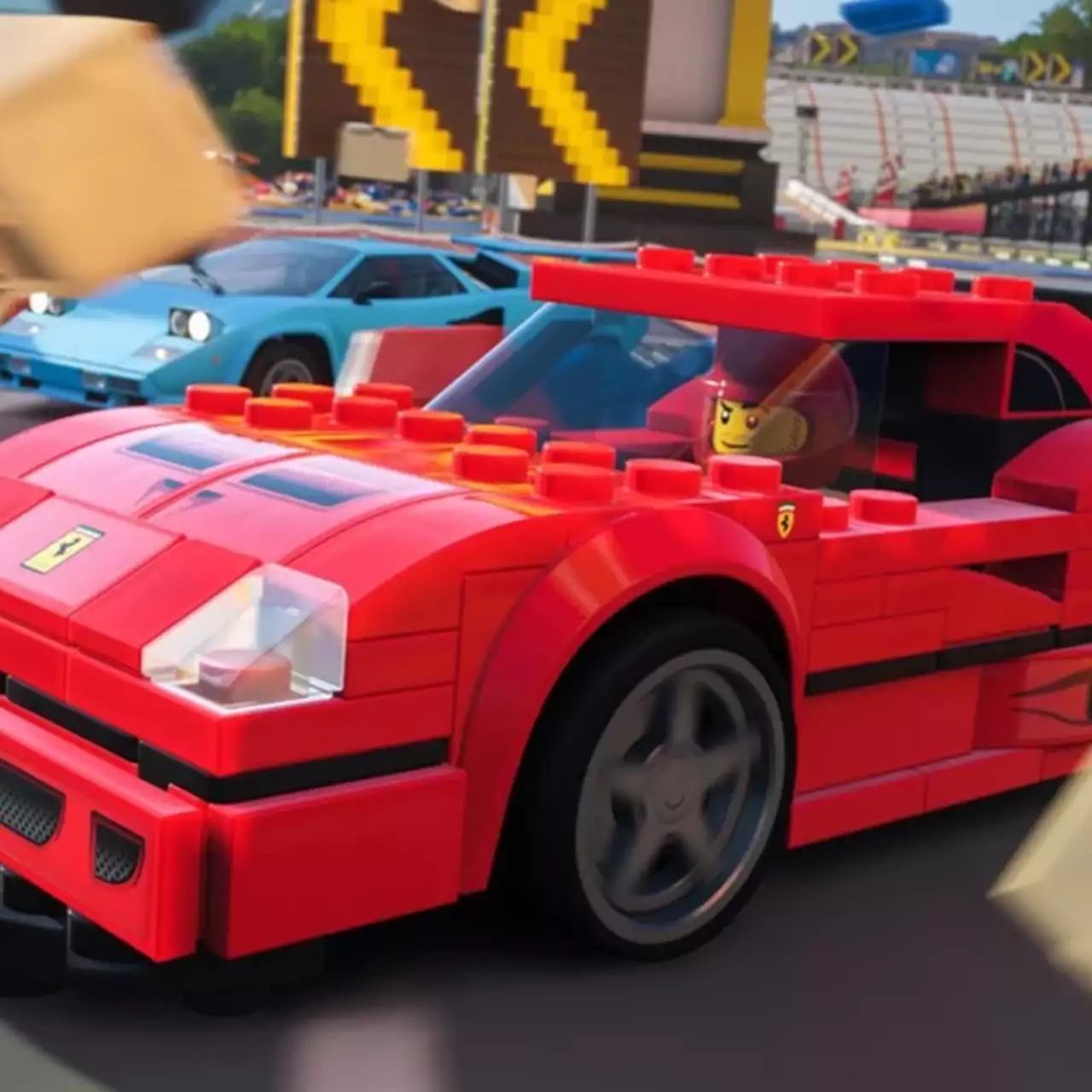 В сети раньше времени анонсировали новую гонку в открытом мире LEGO 2K Drive — скриншоты