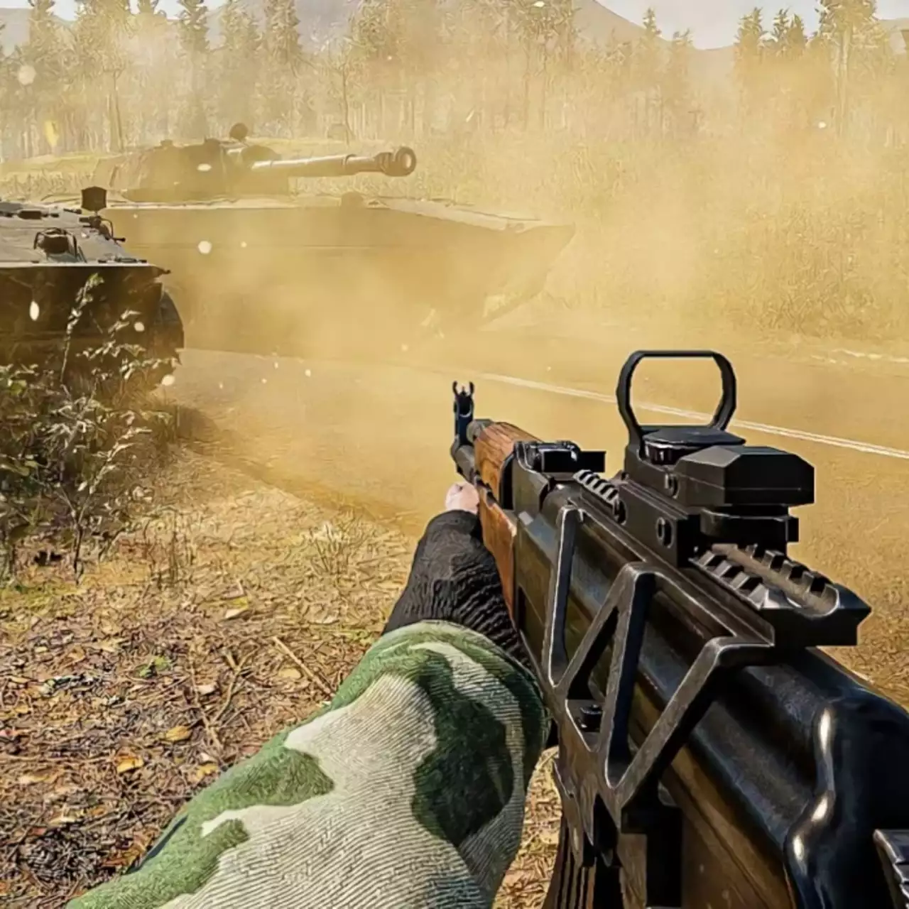 В Steam вышел одиночный военный шутер с управляемым транспортом, где нужно управлять целой армией