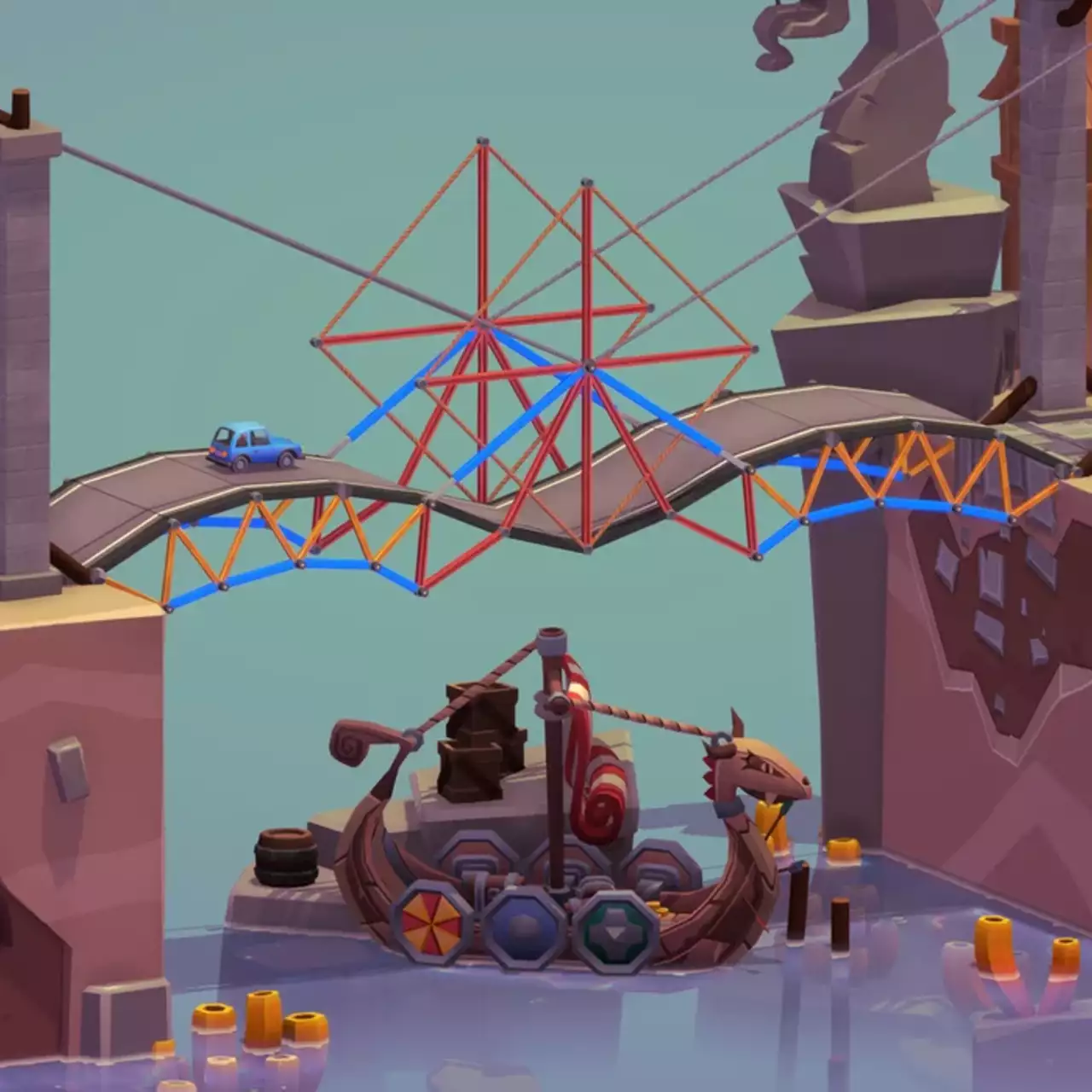 В Steam вышел веселый симулятор строителя мостов Poly Bridge 3. У него уже 95% положительных отзывов В Steam вышел веселый симулятор строителя мостов Poly Bridge 3. У него уже 95% положительных отзывов
