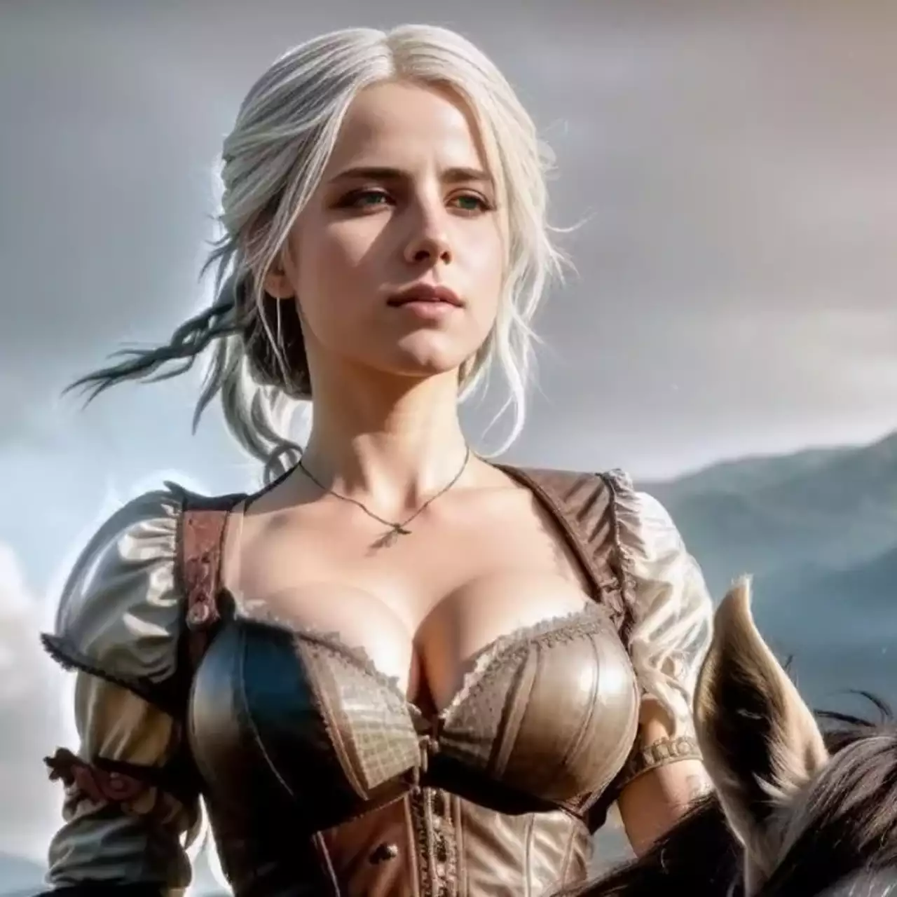 Моддер изменил внешность Цири в The Witcher 3, вдохновившись ее описанием в книгах Анджея Сапковского