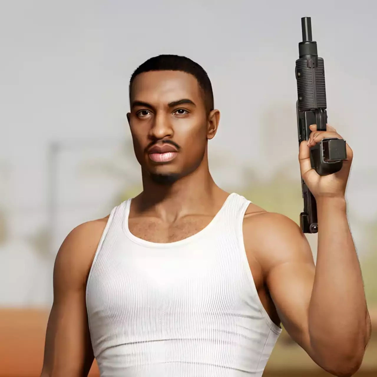 Парень показал, каким должен был быть «правильный» ремастер GTA San Andreas. Графика стала в разы красивее