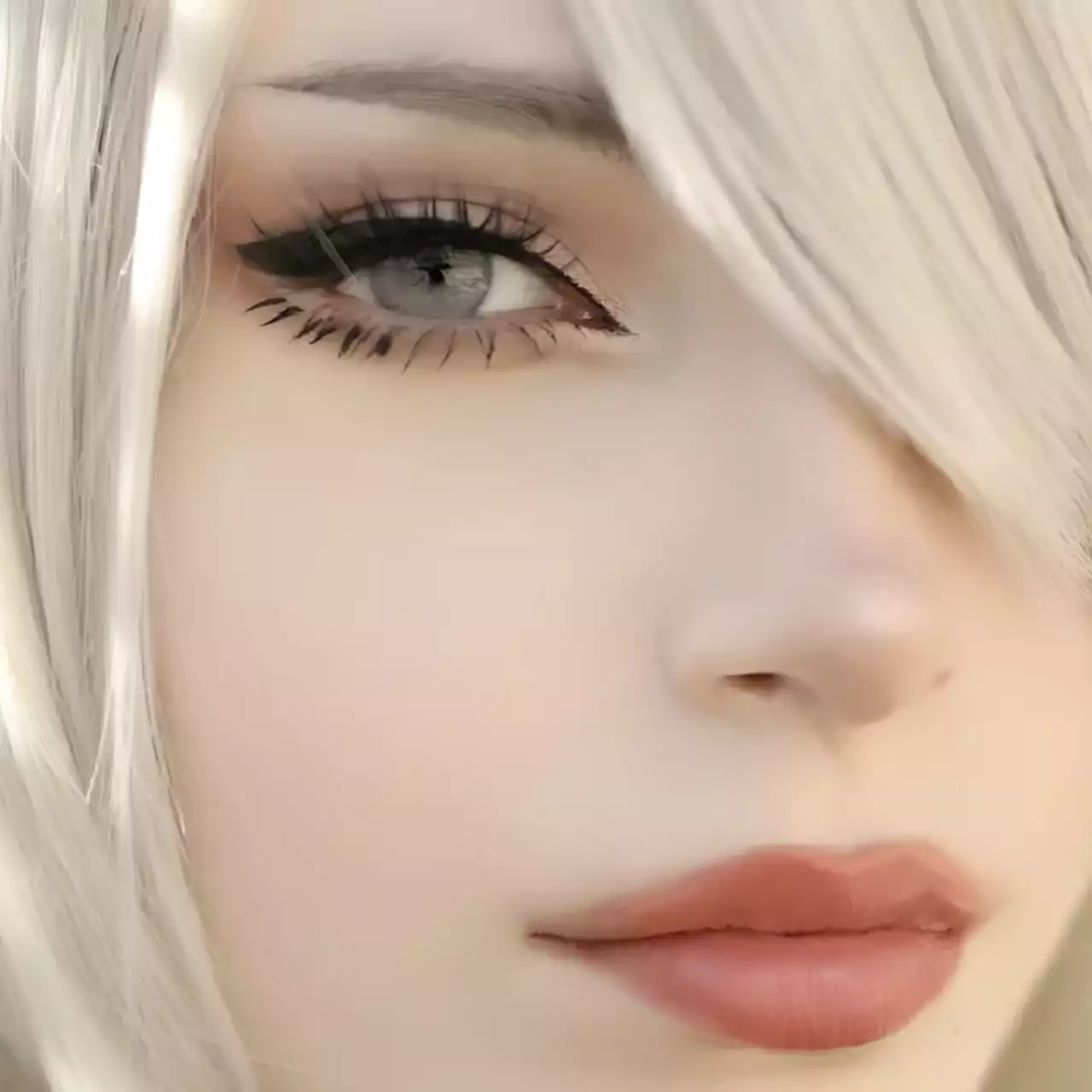 Красивая итальянка показала косплей незабываемой 2B из Nier: Automata
