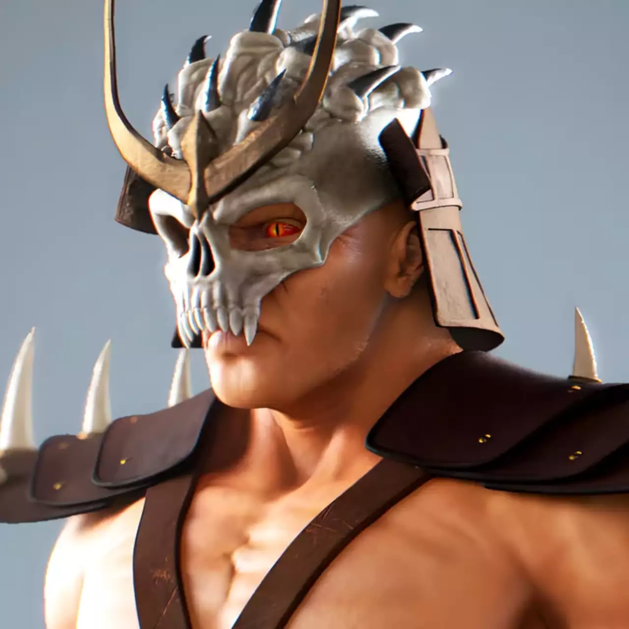 Актер из нового фильма Mortal Kombat показал, как превращается в Шао Кана Актер из нового фильма Mortal Kombat показал, как превращается в Шао Кана