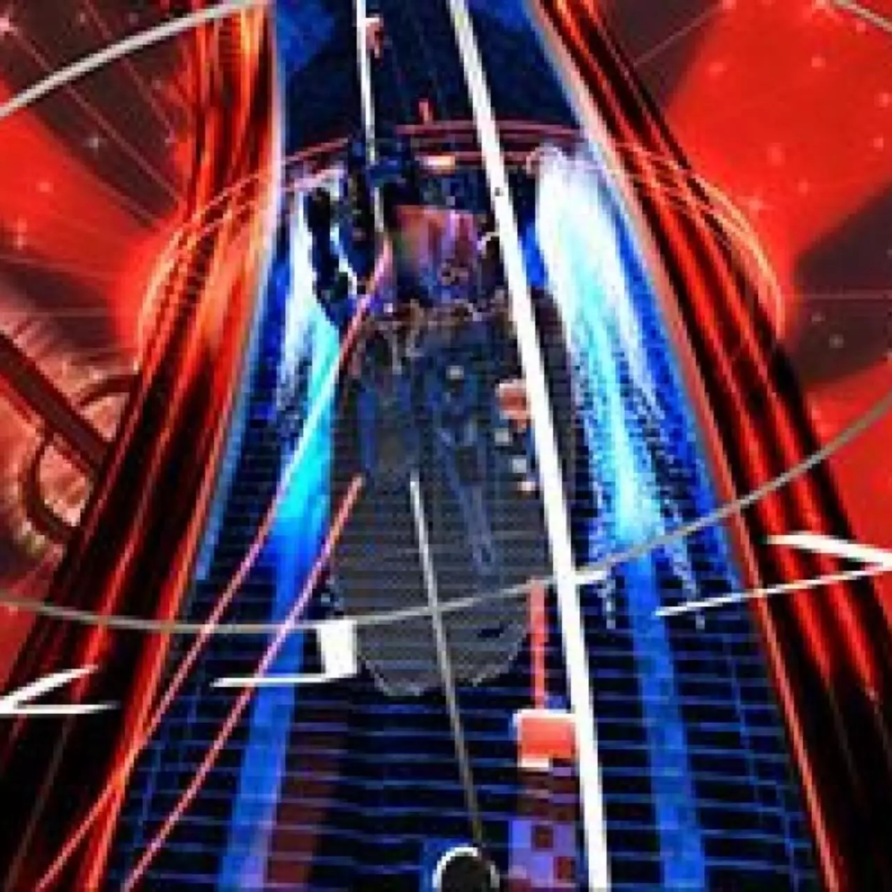 Камера в наследнице Audiosurf сделана в режиме от первого лица