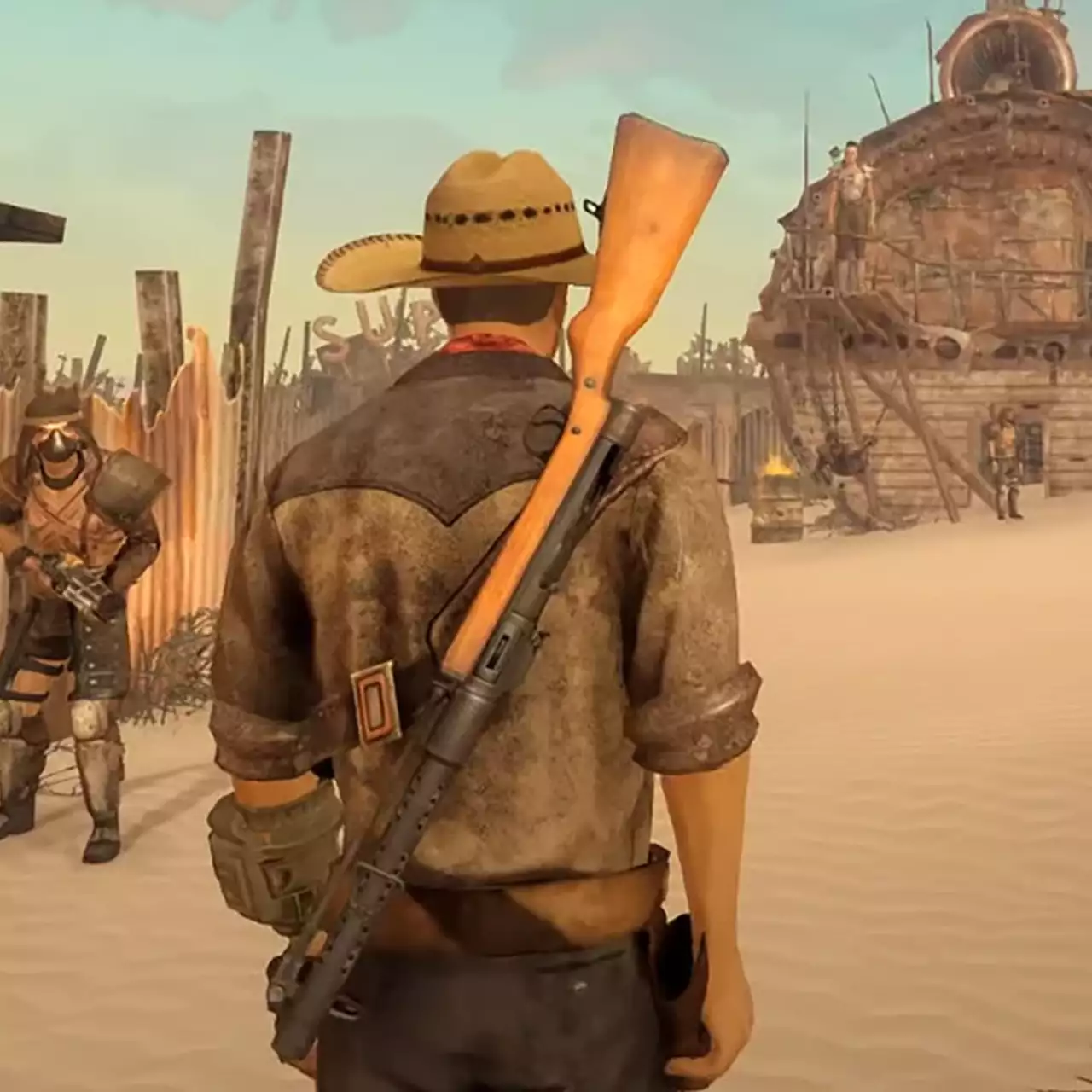 Показан геймплей «новой» Fallout про Мексику в духе New Vegas Показан геймплей «новой» Fallout про Мексику в духе New Vegas