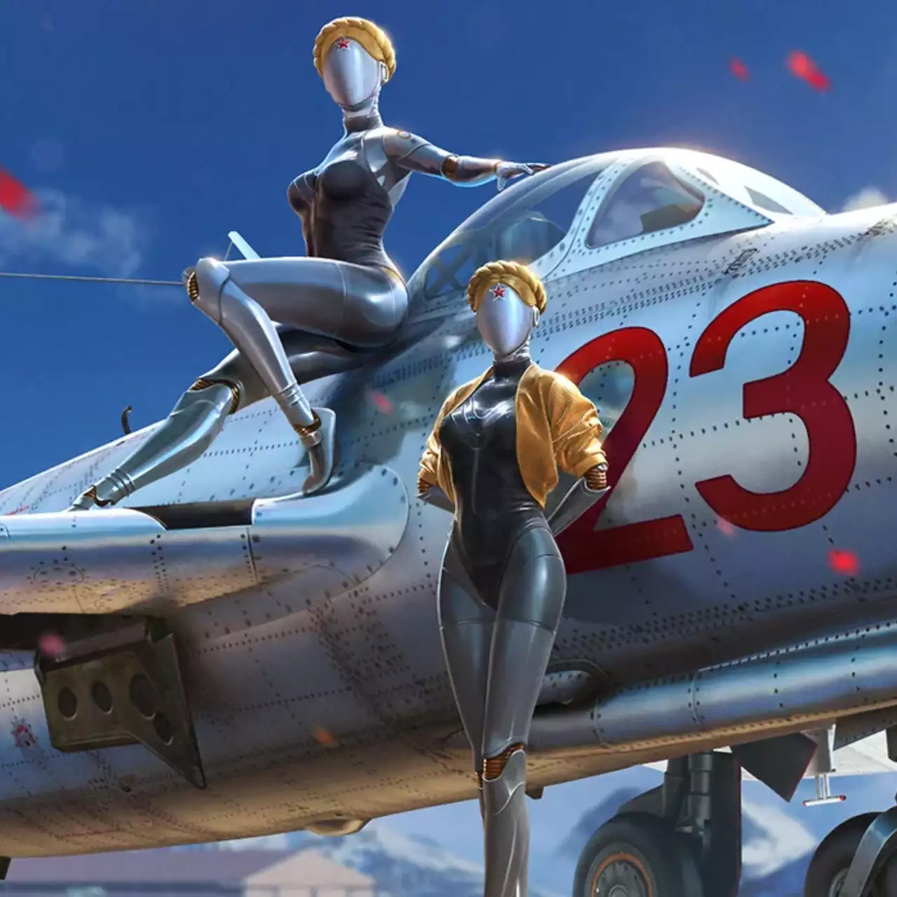 В War Thunder стартовал ивент с роботами из Atomic Heart — геймплейные кадры и арты с Близняшками В War Thunder стартовал ивент с роботами из Atomic Heart — геймплейные кадры и арты с Близняшками