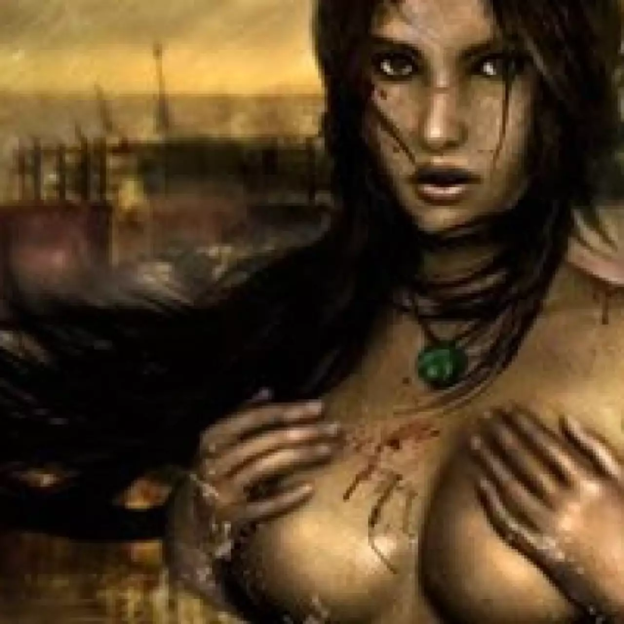 Баг в Tomb Raider (2013) сделал майку Лары прозрачной