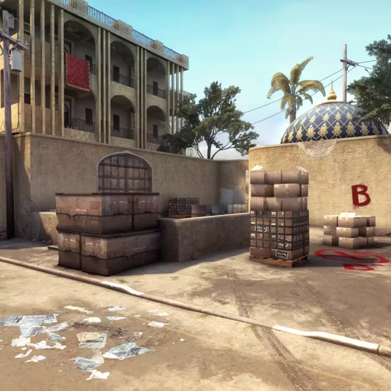Фанат воссоздал культовую карту Dust2 на Unreal Engine 5 и показал геймплей. Получилось реалистично
