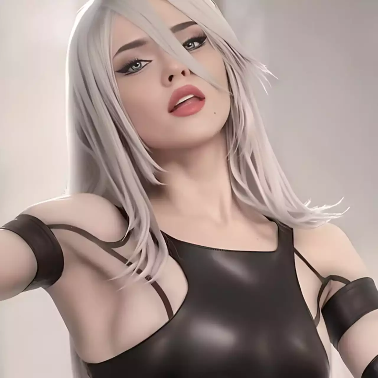A2 из NieR: Automata готовится сражаться с машинами, пока злодеи связывают Велму и Дафну. Косплей недели на VGTimes A2 из NieR: Automata готовится сражаться с машинами, пока злодеи связывают Велму и Дафну. Косплей недели на VGTimes