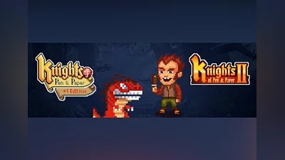 Knights of Pen and Paper 1 + 2 - Collection EN/DE/FR/IT/PT/RU/ES Global (Global) [Steam]