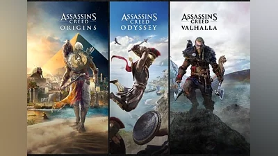Assassin's Creed: Valhalla + Origins + Odyssey - Bundle EN Argentina (Argentina) [Xbox One/Series]