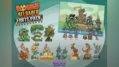 Worms Reloaded - Forts Pack DLC EN/DE/FR/IT/ES Global (Global) [Steam]