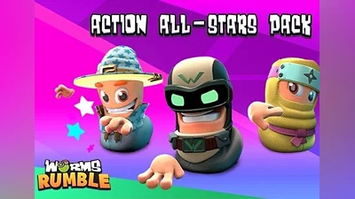 Worms Rumble - Action All-Stars Pack DLC Global (Global) [Steam]