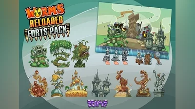 Worms Reloaded - Forts Pack DLC EN/DE/FR/IT/ES EU (EU) [Steam]