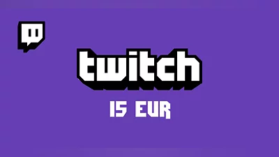 Twitch Gift Card 15 EUR [Europe] [Standard]