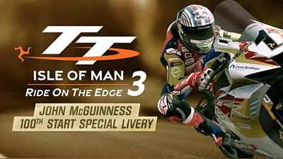 TT Isle Of Man: Ride on the Edge 3 - John McGuinness 100th Start Livery (Steam)