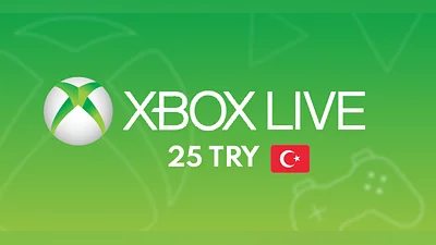 XBOX Live Gift Card 25 TRY [Turkey] [Standard]