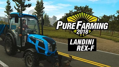 Pure Farming 2018 - Landini REX-F (Steam)