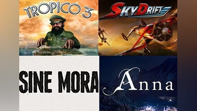 Tropico 3 + Sine Mora + SkyDrift + Anna EN Global (Global) [Steam]