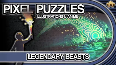Pixel Puzzles Illustrations & Anime - Jigsaw Pack: Legendary Beasts (Steam)