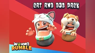 Worms Rumble - Cats & Dogs Double Pack DLC Global (Global) [Steam]