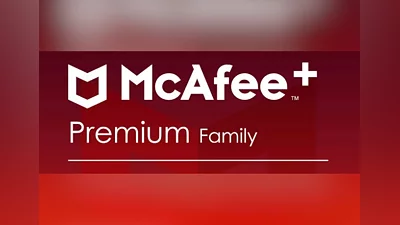 McAfee+ Premium Family 1 Year Unlimited Dev EN Global (Global) [Software License]