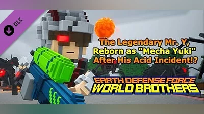 EARTH DEFENSE FORCE: WORLD BROTHERS - The Legendary Mr. Y, Reborn as "Mecha Yuki" After His Acid Incident!?