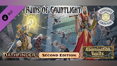 Fantasy Grounds - Pathfinder 2 RPG - Pathfinder Adventure Path #163: Ruins of Gauntlight (Abomination Vaults 1 of 3)