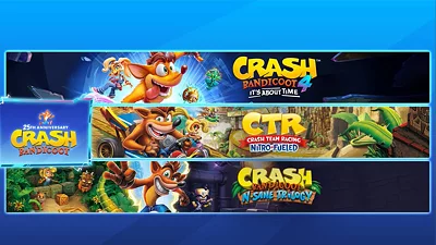 Crash Bandicoot Quadrilogy Bundle (Nintendo Switch) (Account) [Global] [Standard]