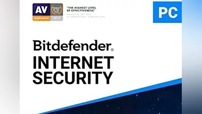 Bitdefender Internet Security 1 Year 3 Device Global (Global) [Software License]