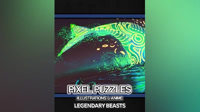 Pixel Puzzles Illustrations & Anime - Jigsaw Pack: Legendary Beasts (Россия, Украина и СНГ)