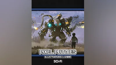 Pixel Puzzles Illustrations & Anime - Jigsaw Pack: Sci-Fi (Россия, Украина и СНГ)
