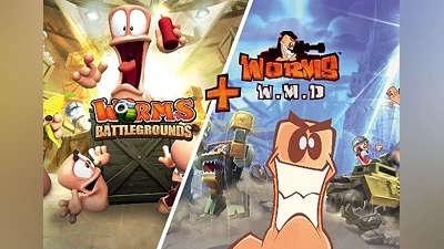 Worms: Battlegrounds + Worms W.M.D EN/DE/FR/IT/ES EU (EU) [Xbox One/Series]