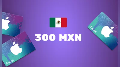 Apple iTunes Gift Card 300 MXN [Mexico] [Standard]