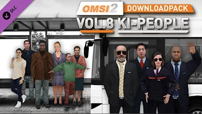 OMSI 2 Add-on Downloadpack Vol. 8 – KI-People (Steam)