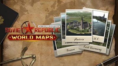 Workers & Resources: Soviet Republic - World Maps (Steam)