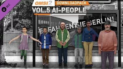 OMSI 2 Add-on Downloadpack Vol. 5 – KI-Menschen (Steam)