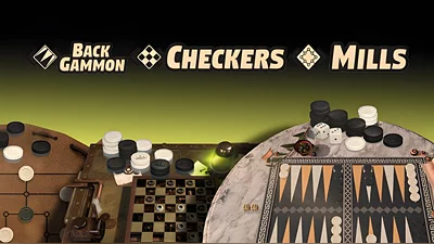 Backgammon + Checkers + Mills (Steam)