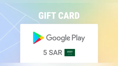 Google Play Gift Card 5 SAR [Saudi Arabia] [Standard]