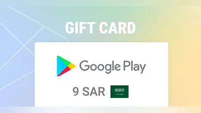 Google Play Gift Card 9 SAR [Saudi Arabia] [Standard]