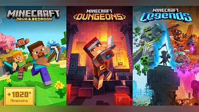 Minecraft Triple Bundle (Xbox One Account) (Account) [Global] [Standard]