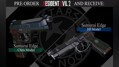 Resident Evil 2 - Deluxe Weapon: Samurai Edge - Chris & Jill Model Bundle Xbox (DLC) [Global] [Standard]