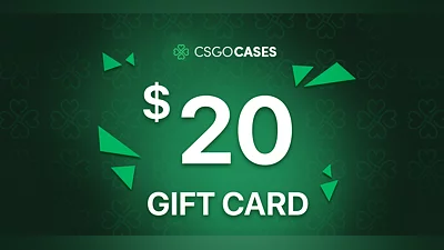 CSGOCases Gift Card 20 USD [Global] [Standard]