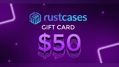 RUSTCASES Gift Card 50 USD [Global] [Standard]