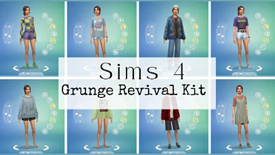 The Sims 4 Grunge Revival DLC (PC) [Global] [Standard]
