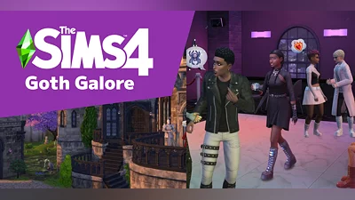 The Sims 4 Goth Galore DLC (PC) [Global] [Standard]