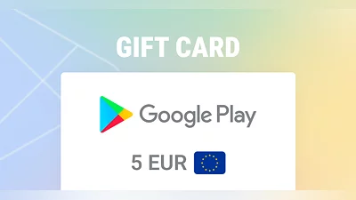 Google Play Gift Card 5 EUR [Europe] [Standard]