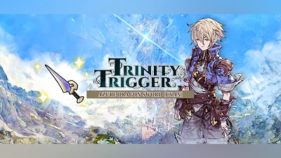 Trinity Trigger - Azure Dragon Sword (Cyan)