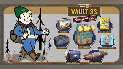 Fallout 76 Vault 33 Survival Kit (Xbox) [Global] [Standard]