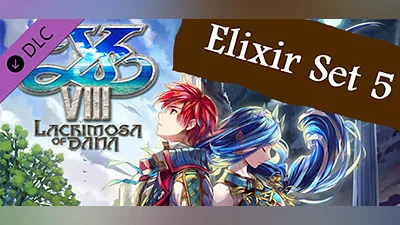 Ys VIII: Lacrimosa of DANA - Elixir Set 5 / 霊薬セット（５） (Steam key)